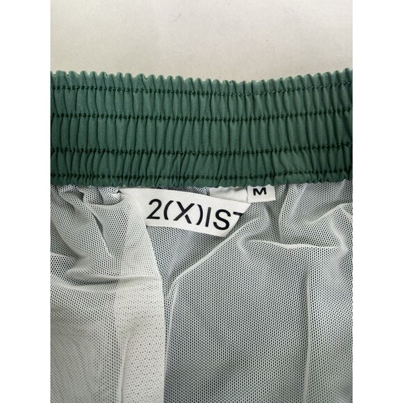 2XIST Ibiza Mens Size M Hunter Green Swim Shorts Trunks Swimwear Bottoms Pockets - Picture 3 of 9